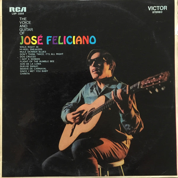 José Feliciano : The Voice And Guitar Of José Feliciano (LP, Album, RE)