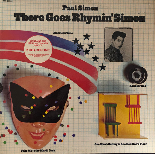 Paul Simon : There Goes Rhymin' Simon (LP, Album, RE)