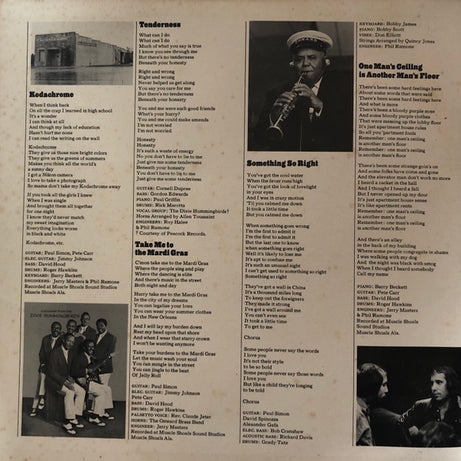 Paul Simon : There Goes Rhymin' Simon (LP, Album, RE)