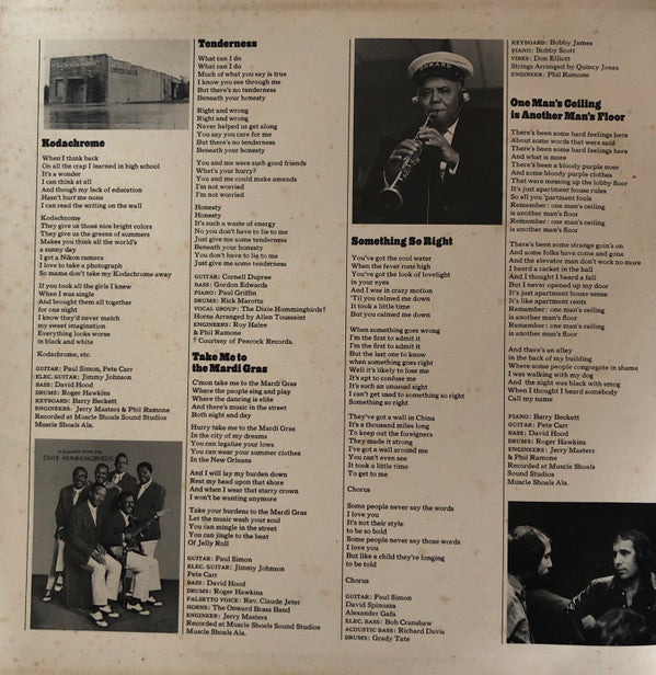 Paul Simon : There Goes Rhymin' Simon (LP, Album, RE)