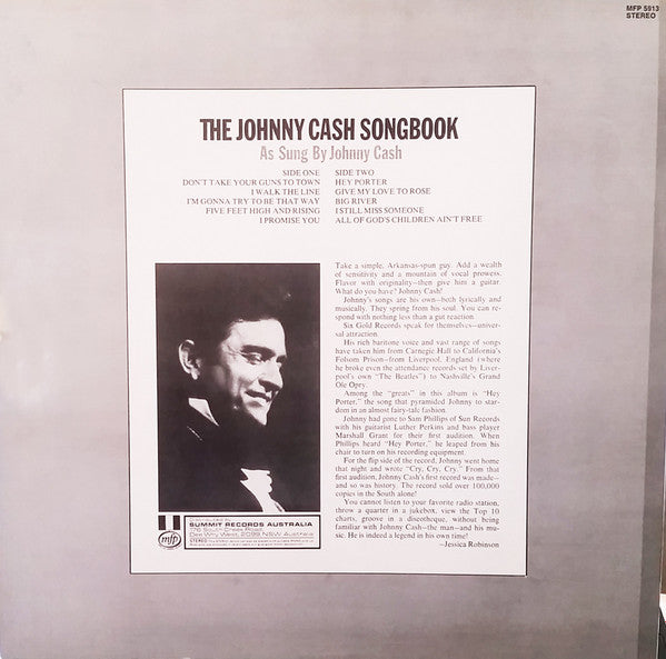 Johnny Cash : The Johnny Cash Songbook (LP, Comp)
