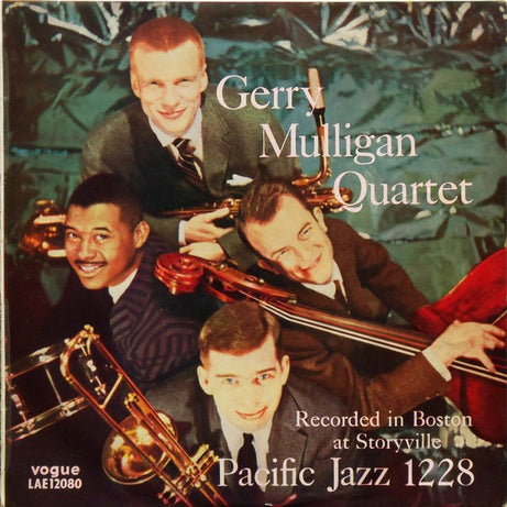 The Gerry Mulligan Quartet* : Gerry Mulligan Quartet (LP, Album, Mono)