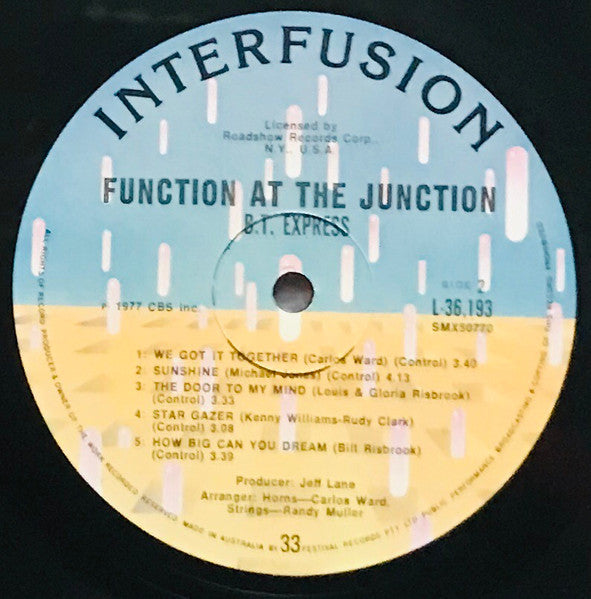 B.T. Express : Function At The Junction (LP, Album)