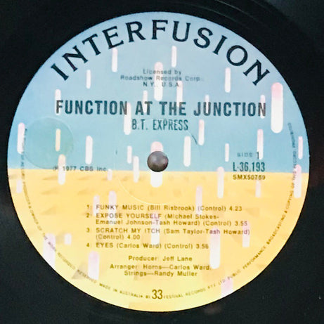 B.T. Express : Function At The Junction (LP, Album)