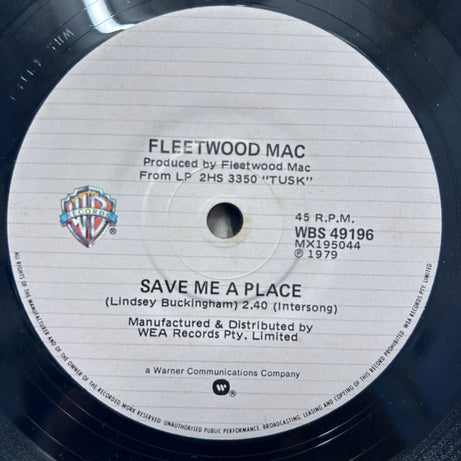 Fleetwood Mac : Think About Me / Save Me A Place (7", Single, M/Print, Lim)