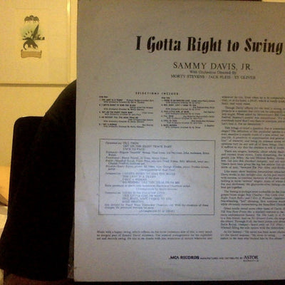 Sammy Davis Jr. : I Gotta Right To Swing (LP, Album)