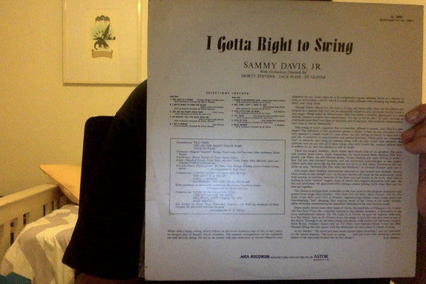 Sammy Davis Jr. : I Gotta Right To Swing (LP, Album)
