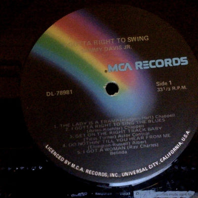 Sammy Davis Jr. : I Gotta Right To Swing (LP, Album)