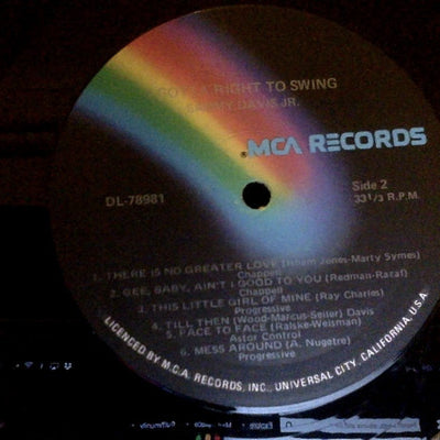 Sammy Davis Jr. : I Gotta Right To Swing (LP, Album)