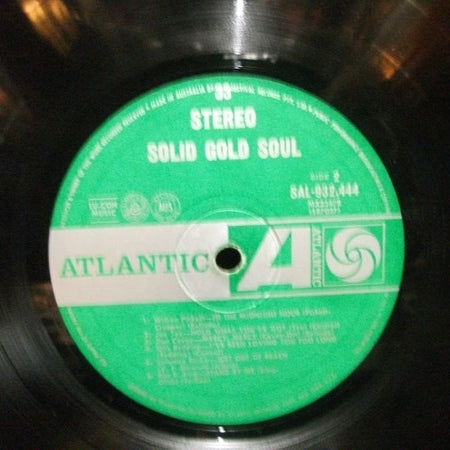 Various : Solid Gold Soul (America's Great Soul Singers) (LP, Comp)