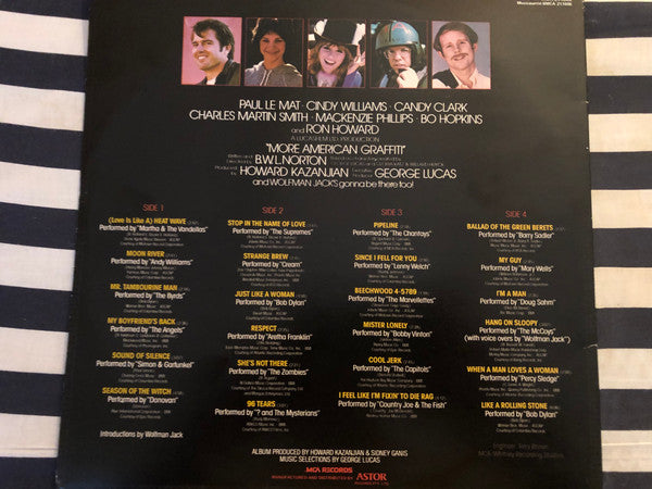 Various : Original Motion Picture Soundtrack - More American Graffiti (2xLP, Comp)