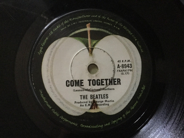 The Beatles : Something / Come Together (7", Single, Mono)