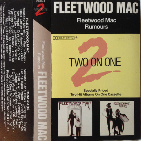 Fleetwood Mac : Fleetwood Mac / Rumours  (Cass, Album, Comp, Dol)