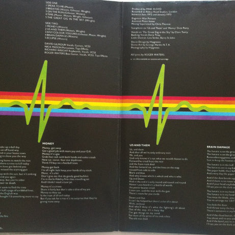 Pink Floyd : The Dark Side Of The Moon (LP, Album, Quad, Gat)