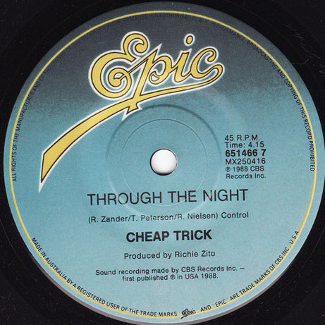 Cheap Trick : The Flame (7", Single)