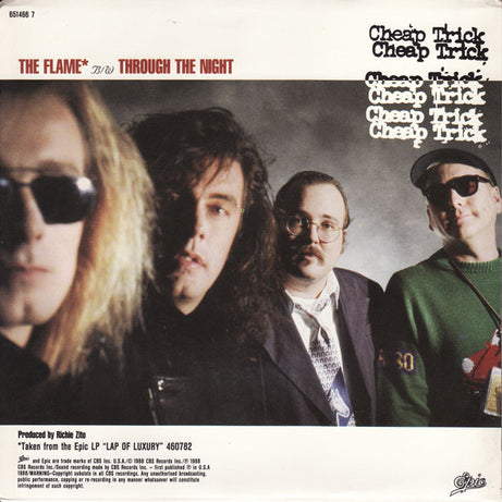 Cheap Trick : The Flame (7", Single)