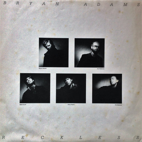 Bryan Adams : Reckless (LP, Album)