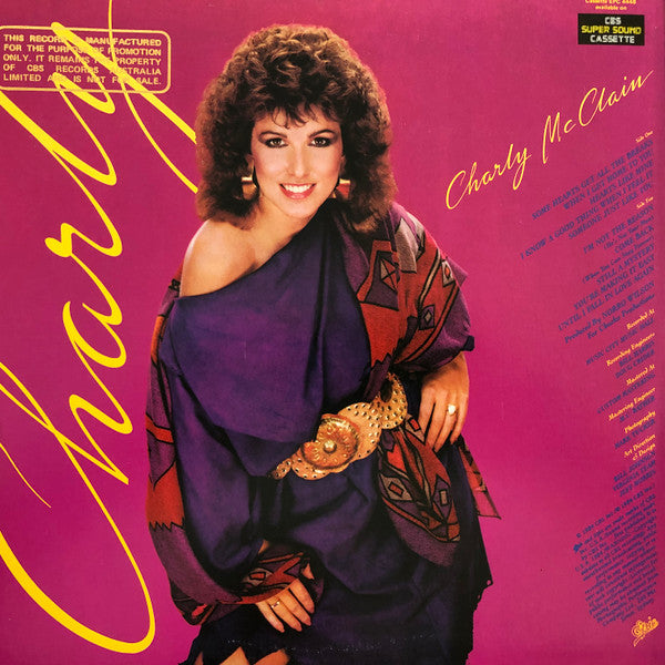 Charly McClain : Charly (LP, Album, Promo)