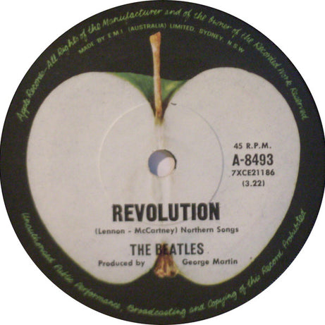 The Beatles : Hey Jude (7", Single)