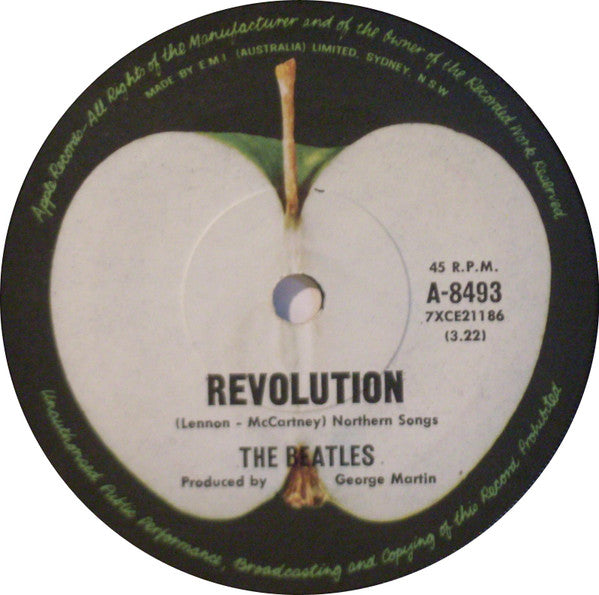 The Beatles : Hey Jude (7", Single)