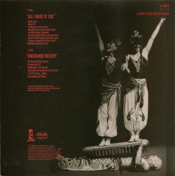 U2 : All I Want Is You (7", Single, Ltd)