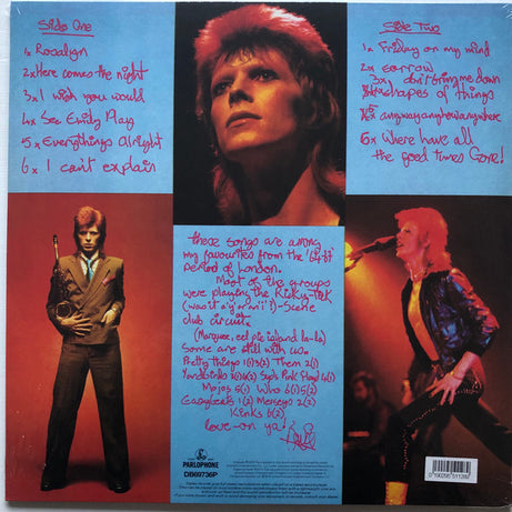 David Bowie : Pinups (LP, Album, RSD, Ltd, Pic, RE, RM)