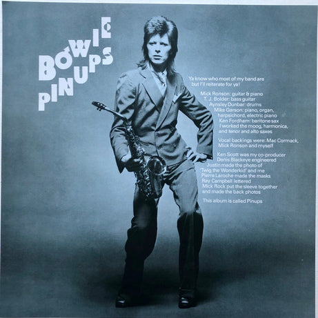 David Bowie : Pinups (LP, Album, RSD, Ltd, Pic, RE, RM)