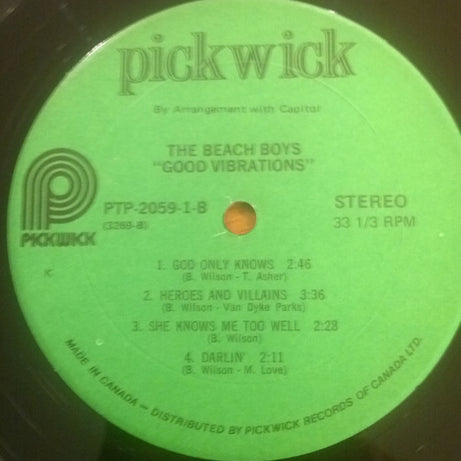 The Beach Boys : High Water (2xLP, Comp, RE)