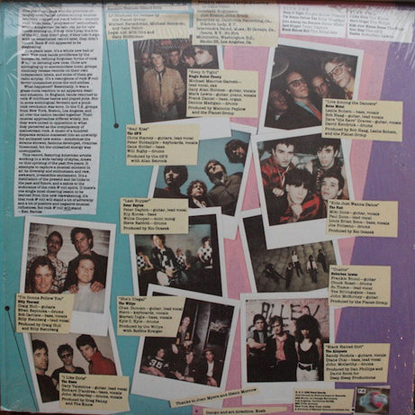 Various : Sharp Cuts - New Music From American Bands (LP, Comp)