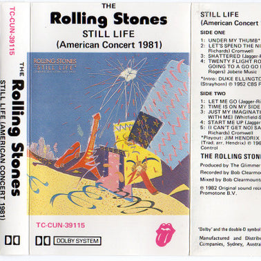The Rolling Stones : Still Life (American Concert 1981) (Cass, Album)