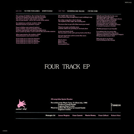 Midnight Oil : Bird Noises (12", EP)