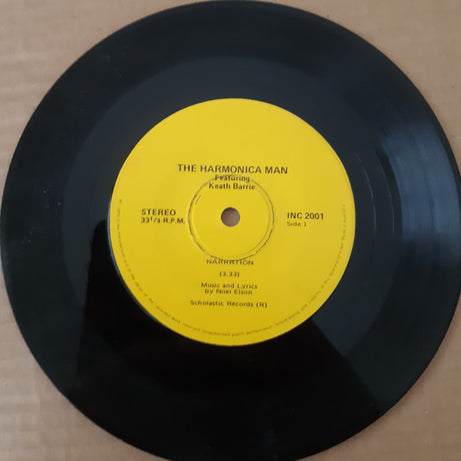 Keath Barrie : The Harmonica Man (7")