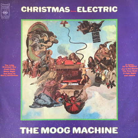 The Moog Machine : Christmas Becomes Electric (LP, Album)