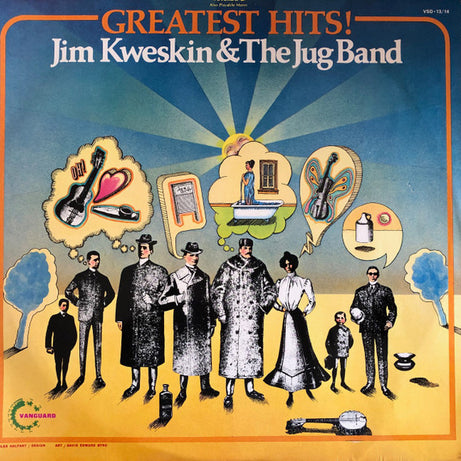 Jim Kweskin & The Jug Band : Greatest Hits! (2xLP, Comp)