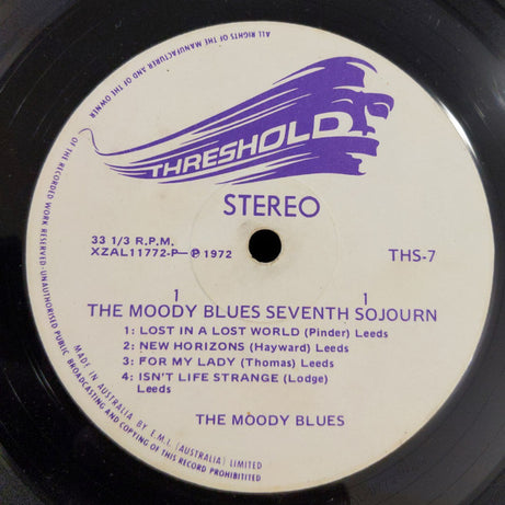 The Moody Blues : Seventh Sojourn (LP, Album, Gat)
