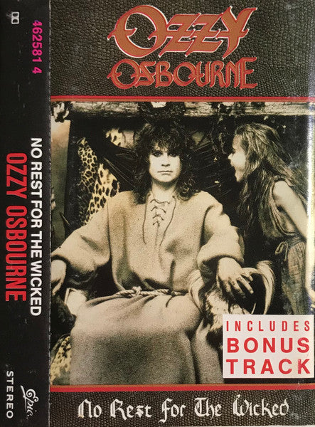 Ozzy Osbourne : No Rest For The Wicked (Cass, Album)
