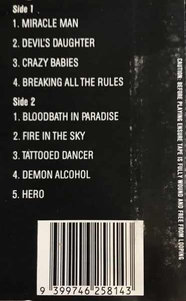 Ozzy Osbourne : No Rest For The Wicked (Cass, Album)