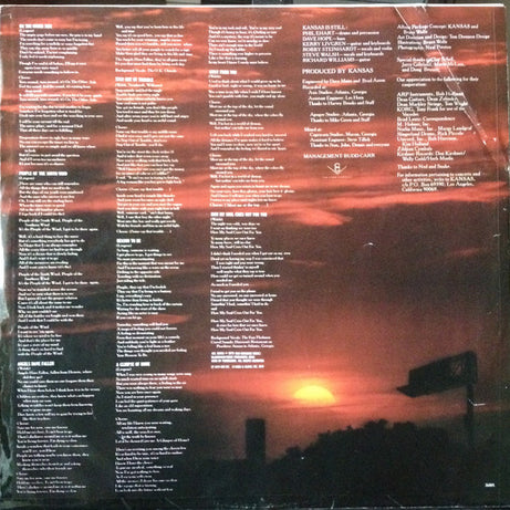 Kansas (2) : Monolith (LP, Album, Gat)