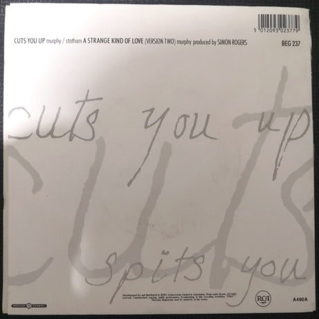 Peter Murphy : Cuts You Up (7", Single)