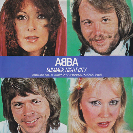 ABBA : Summer Night City (7", Single)