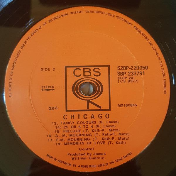 Chicago (2) : Chicago (2xLP, Album, Gat)
