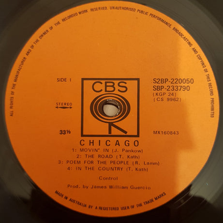 Chicago (2) : Chicago (2xLP, Album, Gat)