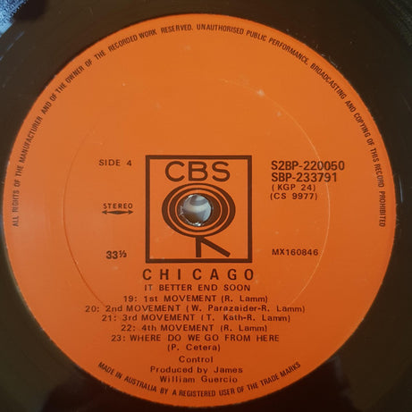 Chicago (2) : Chicago (2xLP, Album, Gat)