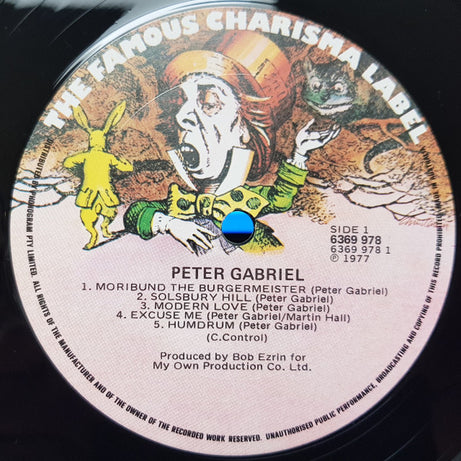 Peter Gabriel : Peter Gabriel (LP, Album, Fir)