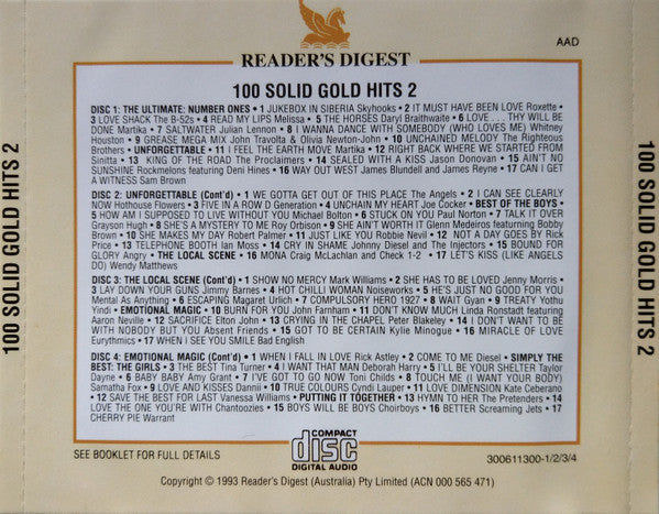 Various : 100 Solid Gold Hits 2 (6xCD, Comp)