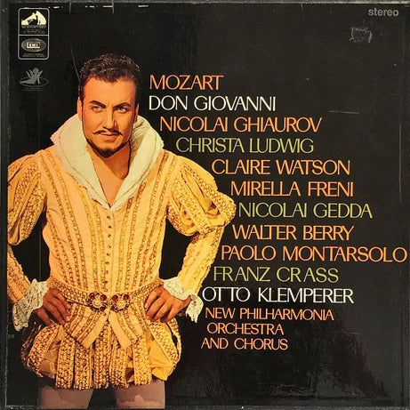 Wolfgang Amadeus Mozart - Otto Klemperer, Nicolai Ghiaurov, Christa Ludwig, Claire Watson, Mirella Freni, Nicolai Gedda, Walter Berry, Paolo Montarsolo, Franz Crass, New Philharmonia Orchestra And New Philharmonia Chorus : Don Giovanni (4xLP + Box)