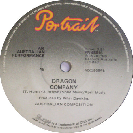 Dragon (5) : Are You Old Enough (7", Single)