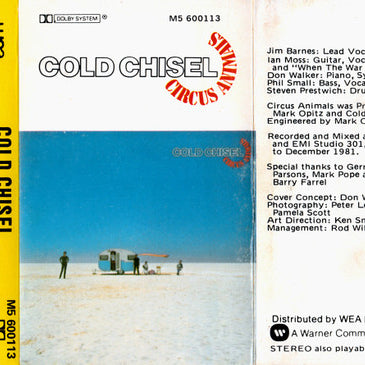 Cold Chisel : Circus Animals (Cass, Album, Dol)