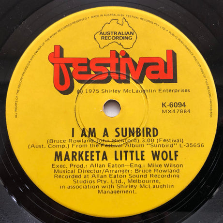 Markeeta Little Wolf : Never Been A Horse That Couldn't Be Rode (7", Single)