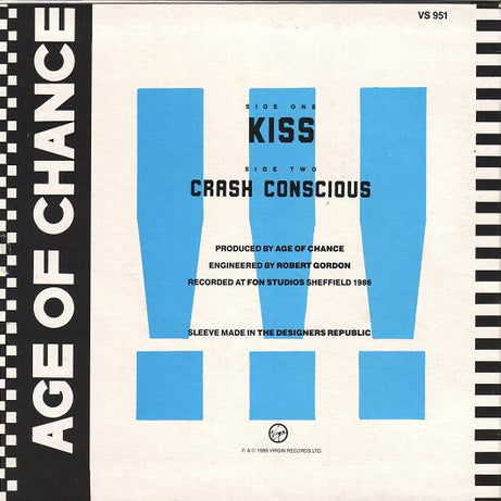 Age Of Chance : Kiss (7", Single)